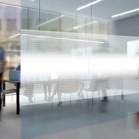 Folie Sablare Decorativa Aspect Inghetat, Lungime 30.5 m, Latime 1.52 m, Grosime 40 my, Aplicatie Interior-Folie Design