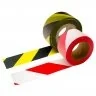 Banda De Avertizare Lungime 500 m, Latime 70 mm, Material LDPE, Culoare Negru / Galben-Benzi Adezive Si Adezivi