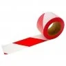 Banda De Avertizare Lungime 500 m, Latime 70 mm, Material LDPE, Culoare Rosu / Alb-Benzi Adezive Si Adezivi