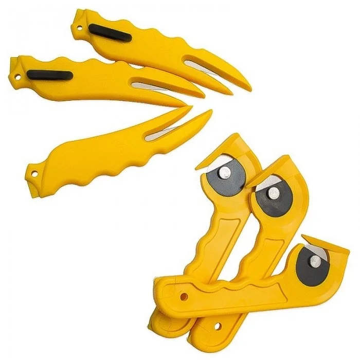 Cutter Multifunctional Utilizare Medie, Lama Metal, Culoare Galben, Suport Plastic-Accesorii Depozit