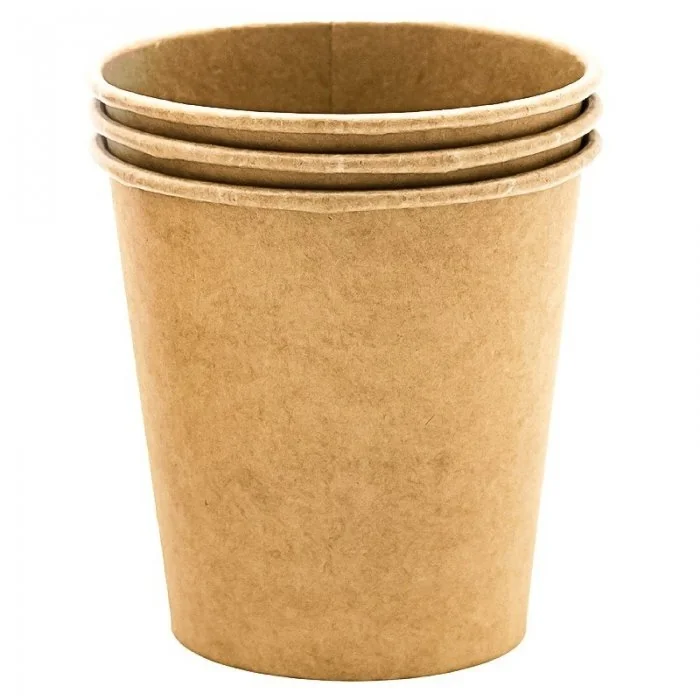 Pahar Carton 7 oz Pentru Bauturi Calde, 50 buc/set Ambalare 50 buc/set, Volum Oz 7, Culoare Alb-Pahare Carton