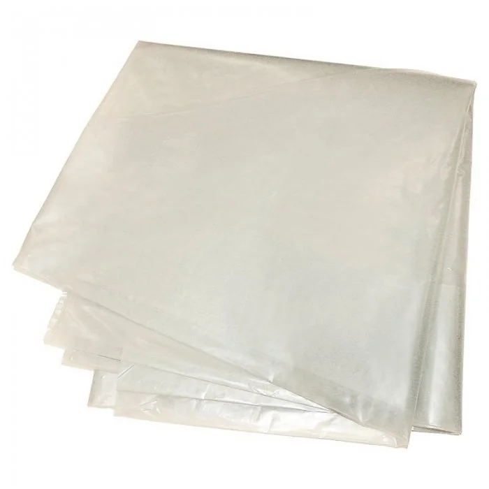 Saci si Huse Exhaustor Colectori Grosime 20 my, Dimensiuni (630 + 2 X 200) X 650 mm, Material LDPE Virgin, Culoare Transparen...