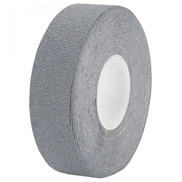 Banda Adeziva Antialunecare Cu Suport Poliuretan Lungime 18.3 m, Latime 50 mm, Culoare Gri, Buc / Pachet 10-Benzi Adezive Ant...