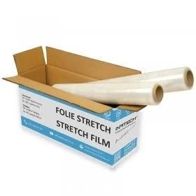 Folie Stretch Uz Manual Latime 500 mm, Grosime 23 my, Greutate 1.5 kg, Culoare Transparent, Greutate Tub 0.3 kg, Buc / Pachet...
