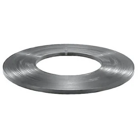 Banda Metalica Lucioasa Pentru Legare Lungime 200 m, Latime 32 mm, Grosime 0.8 mm, Greutate 40 kg, Culoare Gri Lucios-Benzi P...