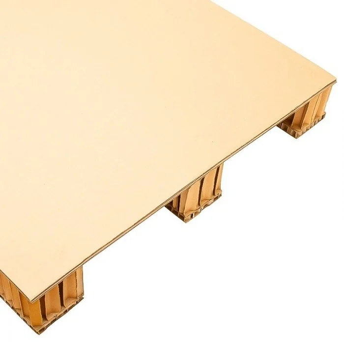 Palet Din Carton Ondulat Tip Euro Lungime 800 mm, Latime 600 mm, Inaltime 100 mm, Rezistenta 250 kg, Culoare Natur, Tip Carto...