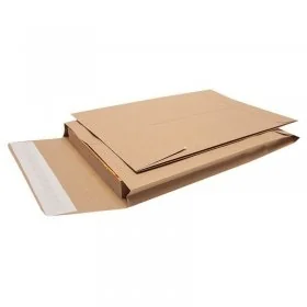 Plic Cu Burduf Adeziv Siliconic, Dimensiuni 229 x 324 mm, Burduf 40 mm, Culoare Maro, Tip C4, Buc / Pachet 250-Plicuri Si Pun...