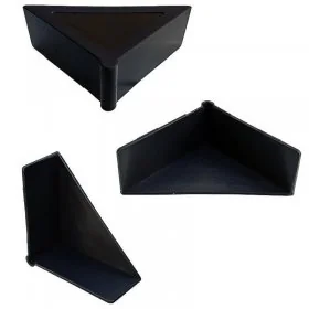 Coltare Din Plastic Pentru Banda PP Latime Exterioara 37.3 mm, Lungime Interioara 28.3 mm, Latime Ghid Banda 21 mm, Buc / Pac...