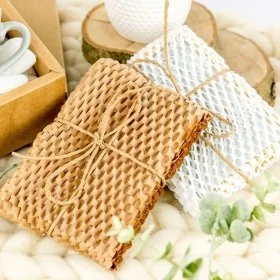 Hartie Kraft Honeycomb Standard 80 g Lungime 250/450M m, Latime 400 mm, Culoare Alb, Gramaj 80/85 gr-Hartie Pentru Ambalare