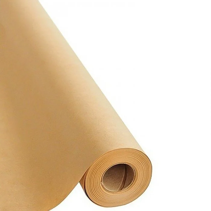 Hartie Kraft Rola Lungime 14.56 m, Latime 1030 mm, Densitate 80 g/mp, Culoare Natur, Metri Patrati / Rola 15-Hartie Pentru Am...