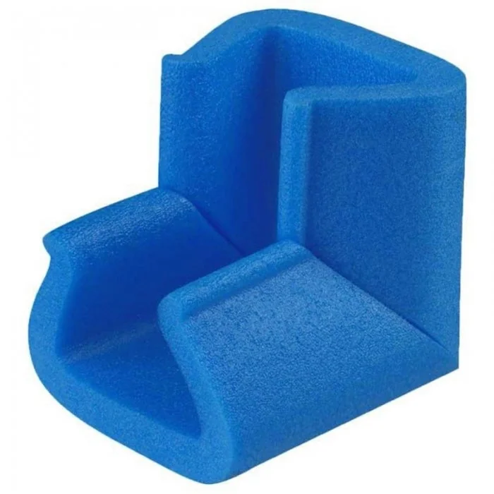 Coltar U Tulip Din Polietilena Expandata (PEE) Dimensiuni A-B-C-D 57 x 30 x 100 x 100 mm, Culoare Albastru, Buc / Pachet 100-...