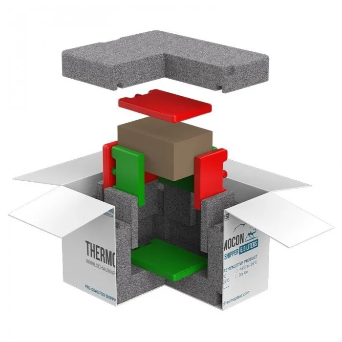 Cutii Termoizolante Pentru Expedieri In Conditii De Temperatura Controlata, Ambient +15°C - +25°C Dimensiune Interioara 580 X...