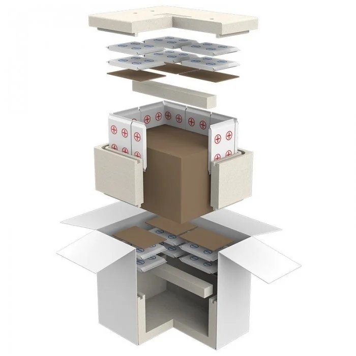 Cutii Termoizolante Pentru Expedieri In Conditii De Temperatura Controlata, Rece +2°C - +8°C Dimensiune Interioara 580 X 390 ...