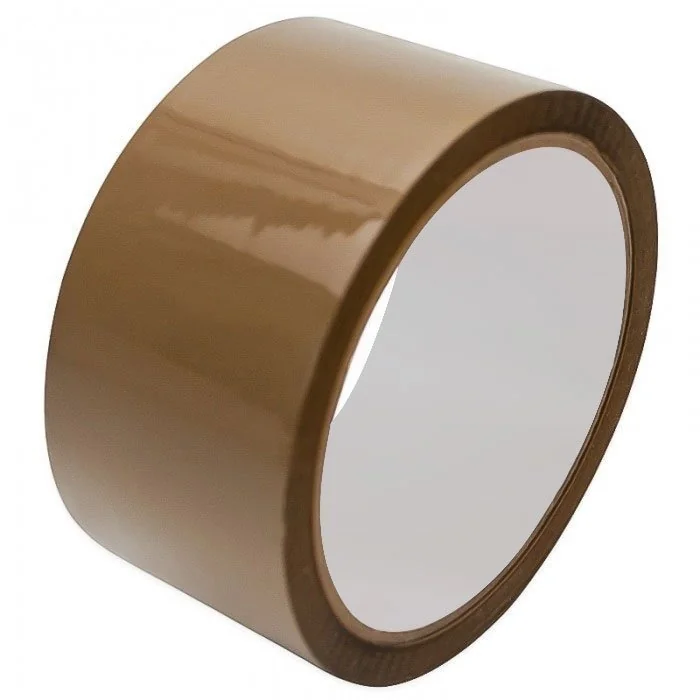 Banda Adeziva Acrilica Lungime 60 m, Adeziv Acrilic, Latime 48 mm, Culoare Maro, Silentios Nu-Benzi Adezive Pentru Ambalare