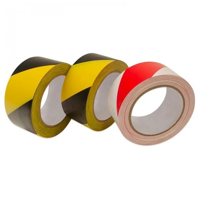 Banda Adeziva Pentru Marcare Lungime 33 m, Latime 50 mm, Culoare Negru / Galben-Benzi Adezive Si Adezivi