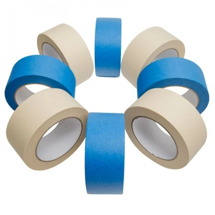 Banda Adeziva Mascare Lungime 36 m, Latime 48 mm, Temp Max °C 60, Material Hartie, Culoare Galben-Benzi Adezive Din Hartie