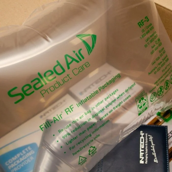 Saci Gonflabili Din Polietilena Fill-Air ® RF Lungime 280 mm, Latime 230 mm, Material Polietilena, Culoare Transparent, Buc /...