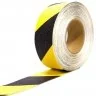 Banda Antialunecare Grosiera Lungime 18.3 m, Latime 100 mm, Culoare Negru / Galben, Tip Grosiera, Buc / Pachet 10-Benzi Adezi...