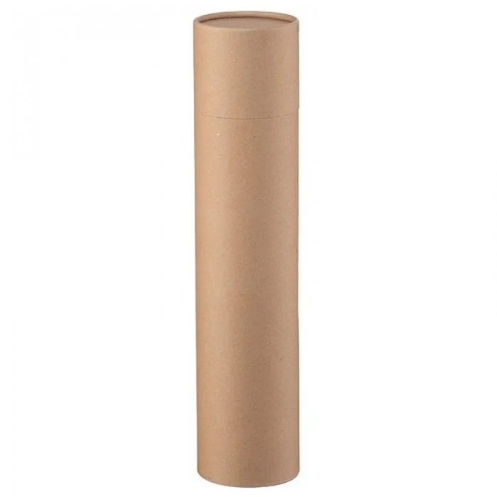 Tuburi Carton Cu Capac Pentru Ambalare Si Stocare Lungime 215 mm, Diametru Interior 66 mm, Grosime 1.5 mm, Culoare Auriu-Tubu...