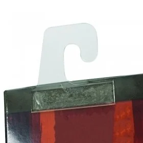 Set Agatatori Autoadezive Din Plastic Pentru Raft Tip Agatatoare Euro Slot, Dimensiuni 50 x 50 mm, Grosime 250 my, Suprafata ...