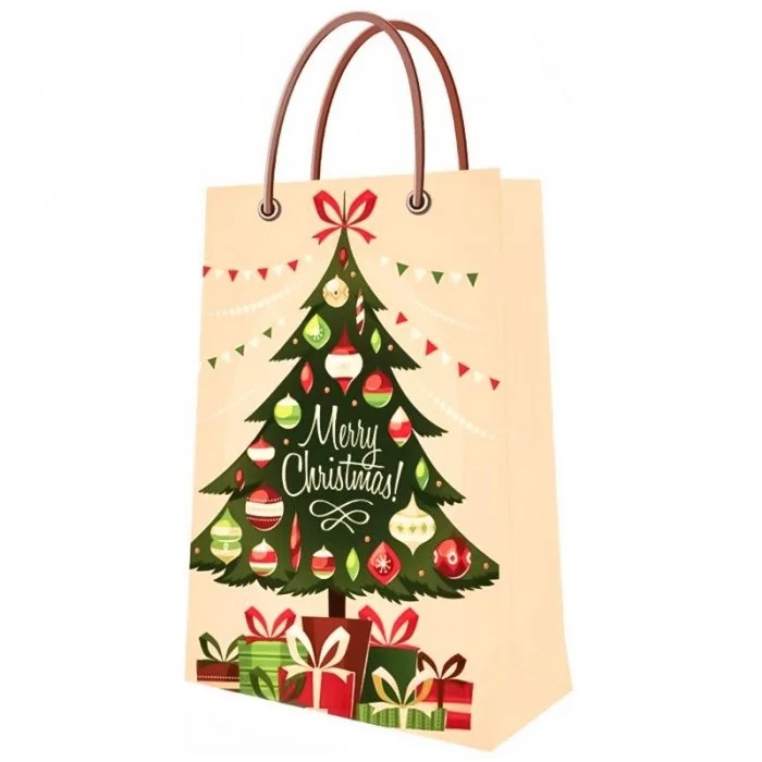 Pungi Pentru Cadouri, Personalizate, Aspect Lucios, 190 g/mp Plastifiere Lucioasa, Dimensiuni mm (L × l × h) 140 x 355 x 90, ...