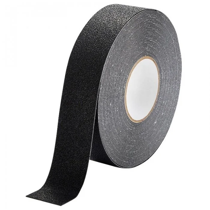 Banda Antialunecare Marina Lungime 18.3 m, Latime 50 mm, Culoare Negru, Buc / Pachet 10-Benzi Adezive Antialunecare