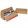 Cutii Carton Euro Cu Autosigilare ColomPac ® Lungime 145 mm, Latime 95 mm, Inaltime 140 mm, Culoare Maro, Tip Carton CO3-Cuti...