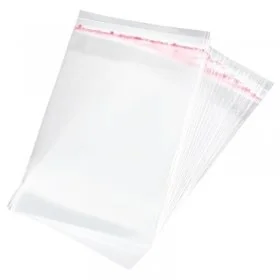 Pungi Cu Clapeta Adeziva Latime 220 mm, Inaltime 280 mm, Pliu NU mm, Grosime 40 my, Clapeta 40 mm, Culoare Transparent, Buc /...