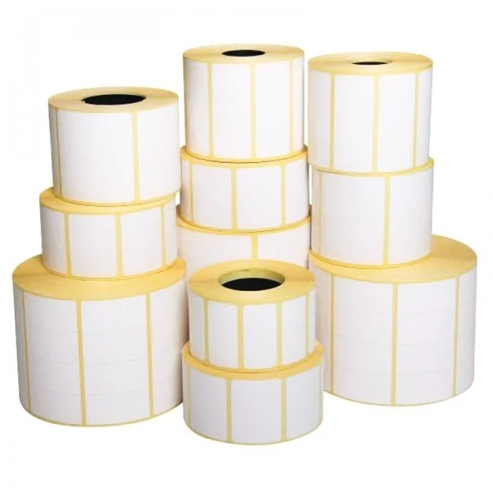 Etichete Autoadezive EcoThermal Diametru Interior 76 mm, Dimensiuni 72 x 51 mm, Culoare Alb, Nr. Etichete 2800-Role Termice