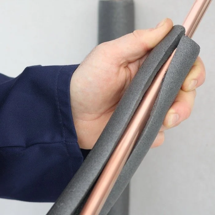 Izolatie Tevi Si Conducte Dimensiuni 28 x 6 mm, Culoare Gri, Metri Liniari / Cutie 280-Coltare Si Profile Din Polietilena Exp...