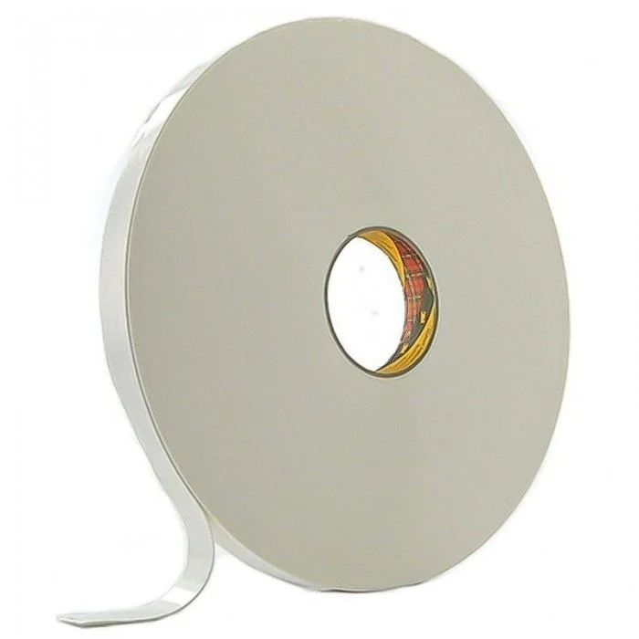 Banda Buretoasa Dublu Adeziva Lungime 50 m, Latime 10 mm, Material Textil, Culoare Alb-Benzi Dublu Adezive