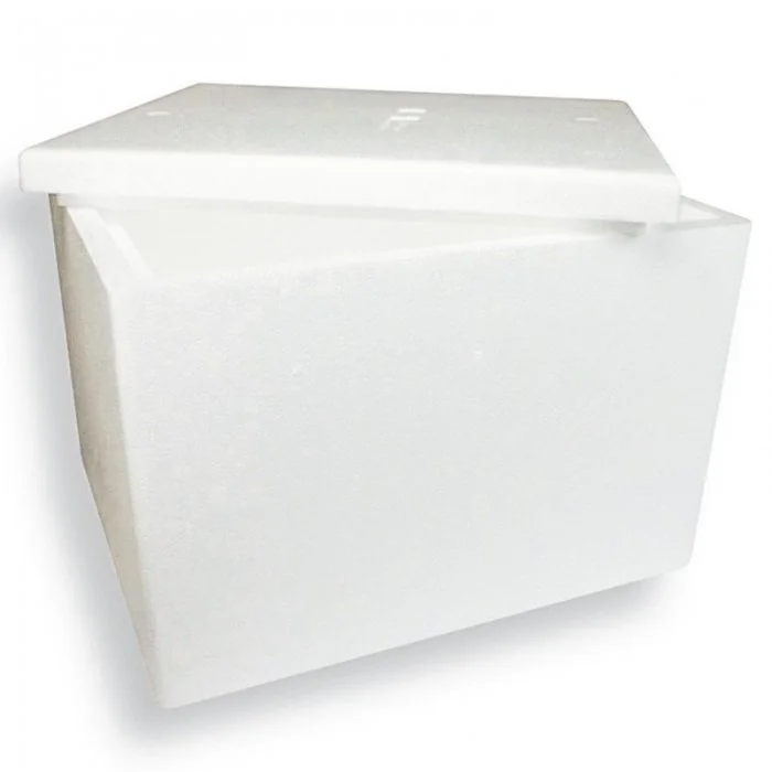 Cutii Termoizolante EPS Pentru Transport Dimensiune Interioara 345 x 260 x 220 mm, Grosime Perete 40 mm, Volum Litri 19.7, Ma...