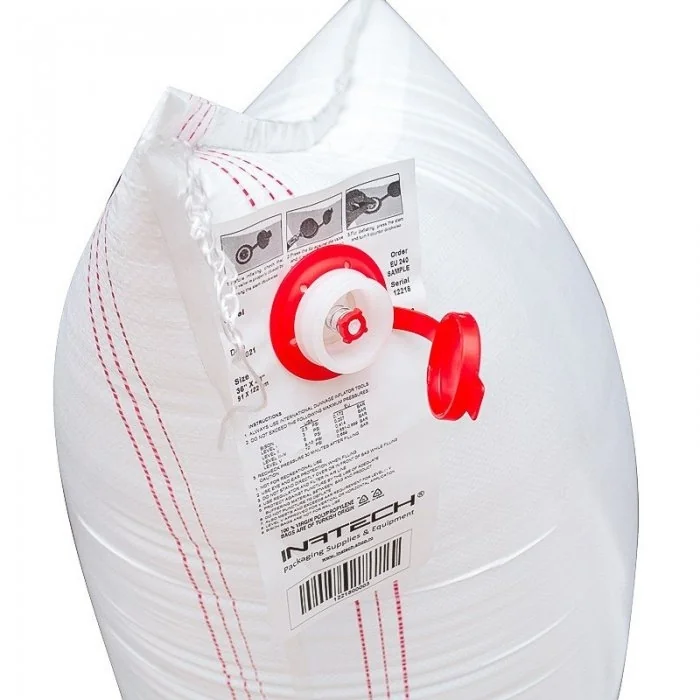 Saci Gonflabili Din Polipropilena Nivel 2, Lungime 1800 mm, Latime 900 mm, Material Tesatura PP, Culoare Alb, Buc / Pachet 10...