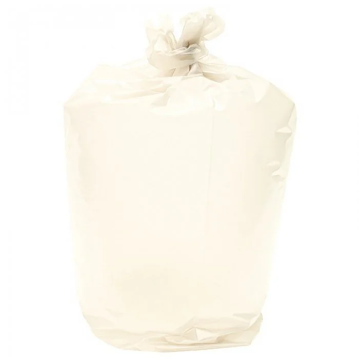 Saci Menajeri Din Polietilena Tip Sac Subtire, Litri 18, Grosime 8 my, Dimensiuni 450x520 mm, Culoare Rosu, Saci/Rola 50-Pung...