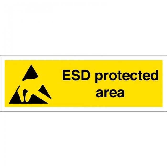 Banda Avertizare Pentru Podea Lungime 30 m, Latime 50 mm, Tip ESD Print, Buc / Pachet 10-Benzi Adezive Si Adezivi