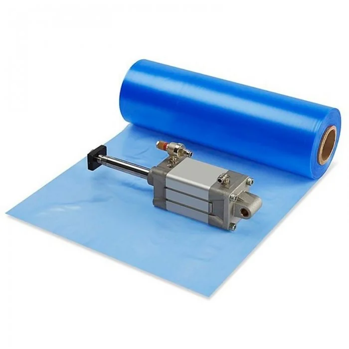 Folie Stretch Uz Automat VCI Latime 500 mm, Utilizare Automata, Grosime 25 my, Greutate 17 kg, Culoare Albastru, Buc / Pachet...