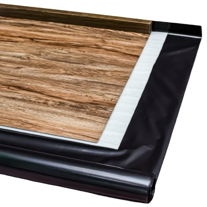 Folie Bariera De Vapori Lungime 8 m, Latime 2.5 m, Suprafata Acoperita mp 20, Grosime 150 my, Material Polietilena, Culoare N...