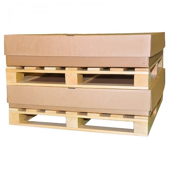 Kit Cutie Pe Palet Din Lemn-Kituri Carton