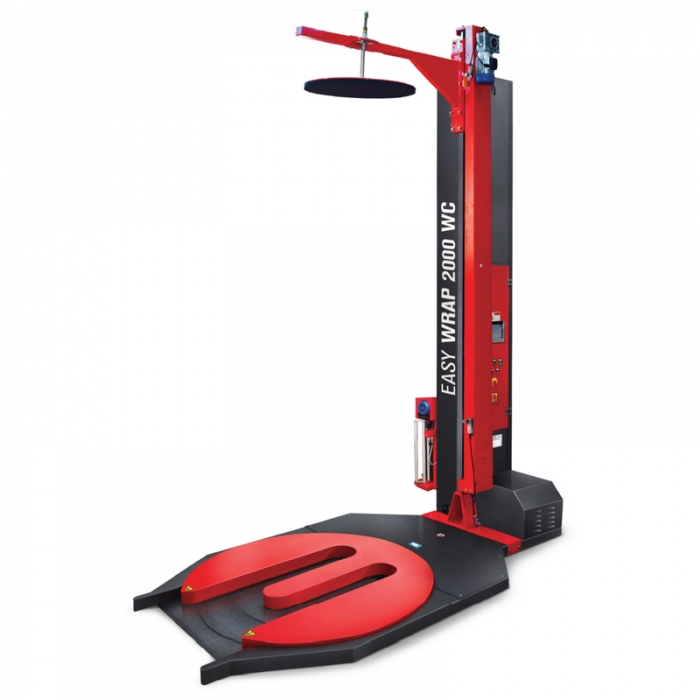 Masina De Infoliat Semiautomata 2000 AWC Dimensiune Palet 1200 x 1000 mm, Greutate Palet 1200 kg, Inaltime Palet 2300 mm, Put...