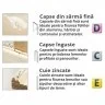 Capse Zincate Tip C 23 mm Denumire Capse Tip C, Latime 6.1 mm, Ambalare 1100 Buc/Blister, Inaltime 23 mm, Grosime 1.1 mm-Caps...