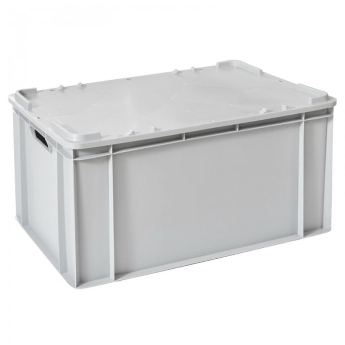 Capac Pentru Euro Container, 600 x 400 x 30 mm Dimensiuni 600x400x30 mm, Material PP Natur, Compatibil Lada Plastic, Culoare ...