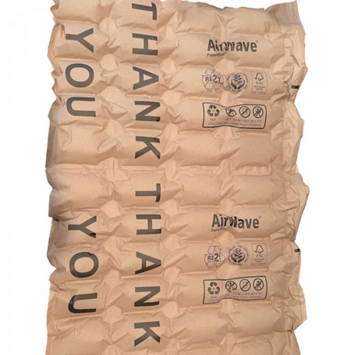 Perne De Aer Din Hartie Pentru Sistem AirBoy Nano4 Imprimare AirWave, Denumire Pernute void fill, Lungime Rola 300 m, Dimensi...