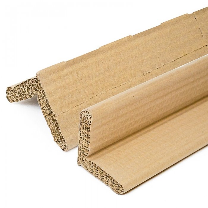 Coltar Carton Profil L 50 x 1200 mm Lungime 1200 mm, Laturi 50 x 50 mm, Reutilizabil DA-Coltare Carton