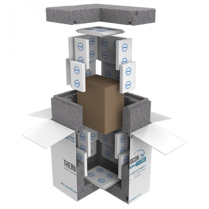 Cutii Termoizolante Pentru Expedieri In Conditii De Temperatura Controlata, Inghetat, -15°C-Cutii Termo Pentru Produse Congel...