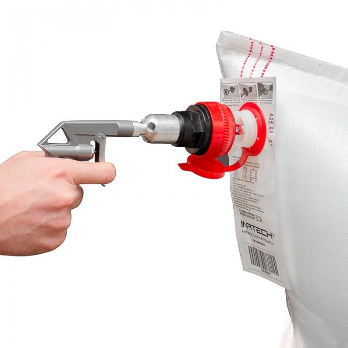 Pistol Pentru Umflat Saci MI 02 Acumulator NU, Material Metal, Culoare Negru-Saci Gonflabili Si Accesorii