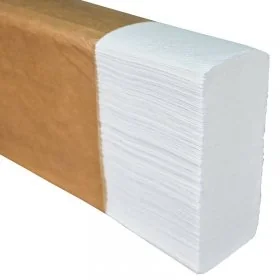 Prosop Hartie Pliat, Alb, Z-Fold, 5 buc/pachet Lungime 210 mm, Latime 220 mm, Straturi 2, Material Celuloza, Numar Foi Pe Buc...