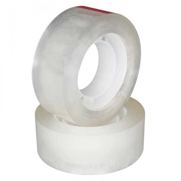 Banda Adeziva Transparenta 19mm x 30m Lungime 30 m, Latime 19 mm, Grosime 36 my, Culoare Transparent, Buc / Pachet 6-Birotica...