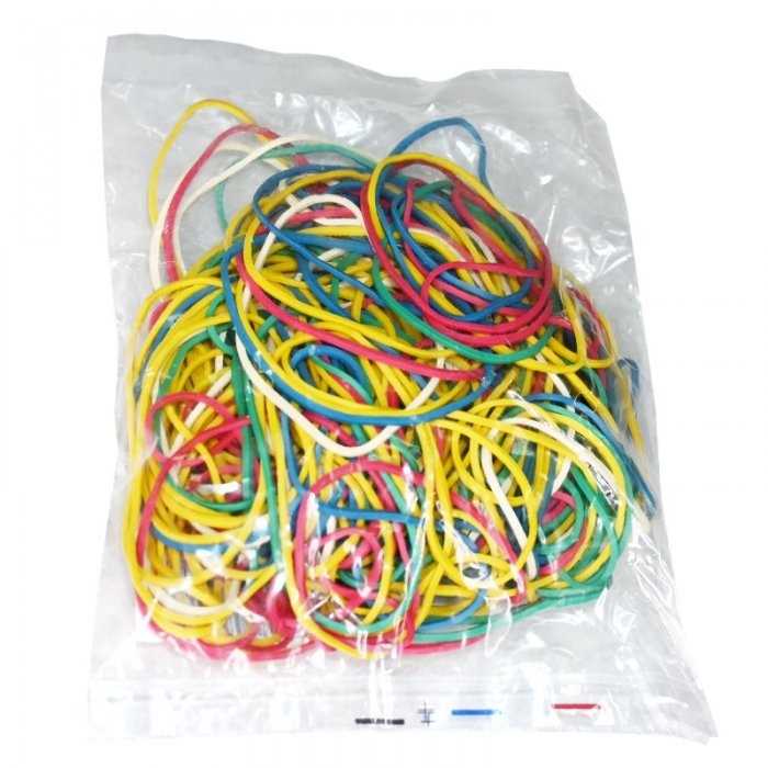 Elastice pentru bani, D 50 x 1,5 mm, 70g/punga Latime 1.5 mm, Diametru 50 mm, Greutate 70 gr-Elastice