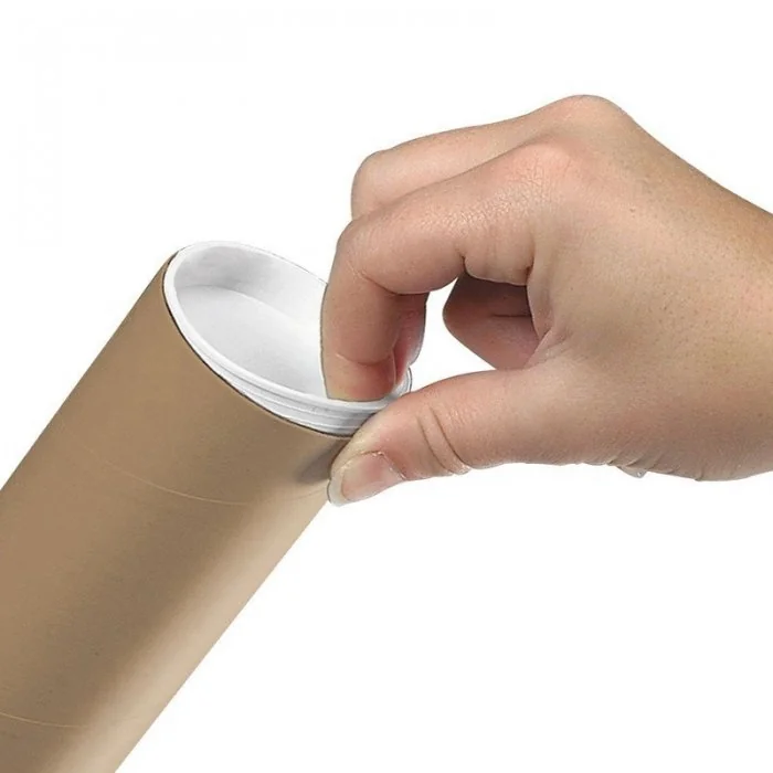 Capace Tub Carton Diametru 50 mm, Material Plastic, Culoare Alb, Buc / Pachet 5000-Tuburi Din Carton